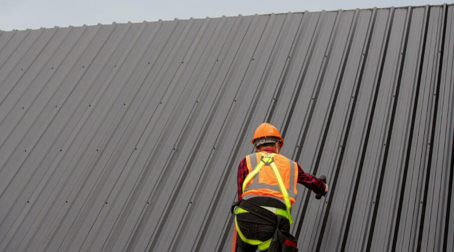 Professional metal roof installation services in Cairnbrook, PA